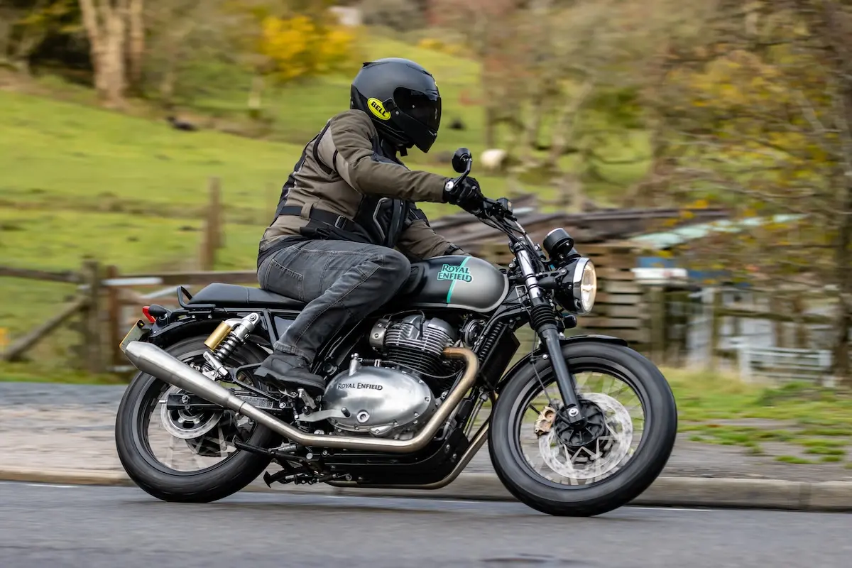 Me on my Royal Enfield Interceptor 650